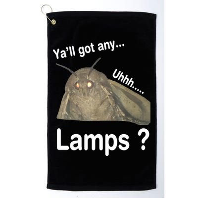 Moth Yall Got Any Lamps? Meme Golf Towel