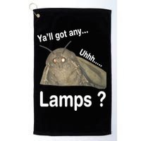 Moth Yall Got Any Lamps? Meme Golf Towel