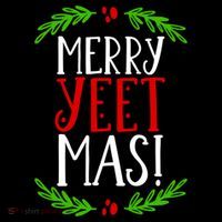 Merry Yeetmas Humorous Yeet Meme Pun Festive Joy Cheer Funny Gift Impact Tech Backpack