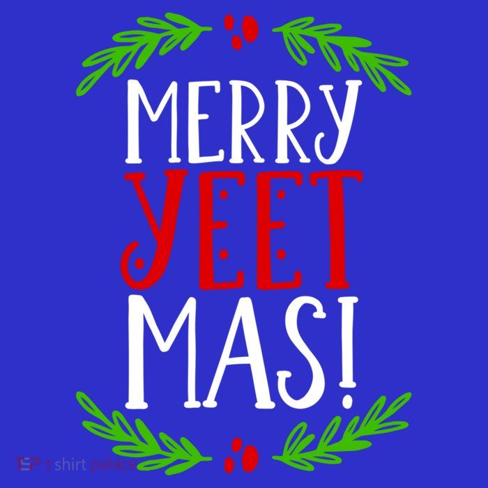 Merry Yeetmas Humorous Yeet Meme Pun Festive Joy Cheer Funny Gift 16 in Basic Backpack