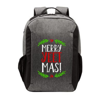Merry Yeetmas Humorous Yeet Meme Pun Festive Joy Cheer Funny Gift Vector Backpack