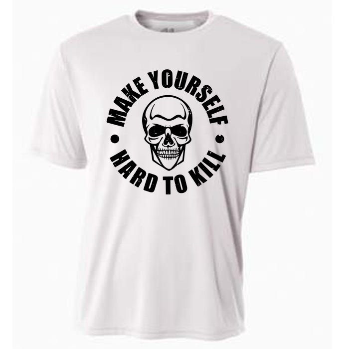 Make Yourself Hard To Kill Gamers Gaming Cooling Performance Crew T-Shirt