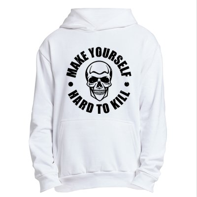 Make Yourself Hard To Kill Gamers Gaming Urban Pullover Hoodie