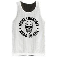 Make Yourself Hard To Kill Gamers Gaming Mesh Reversible Basketball Jersey Tank