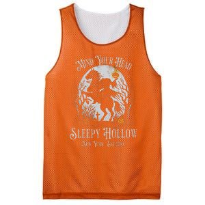 Mind Your Head Sleepy Hollow Headless Horseman Mesh Reversible Basketball Jersey Tank