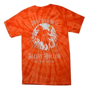 Mind Your Head Sleepy Hollow Headless Horseman Tie-Dye T-Shirt