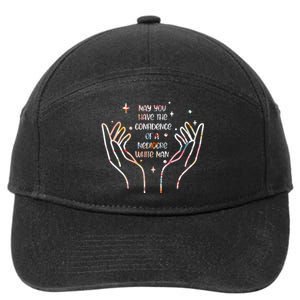 May You Have The Confidence Of A Mediocre White Man 7-Panel Snapback Hat