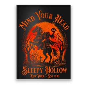 Mind Your Head Sleepy Hollow Headless Horseman Poster