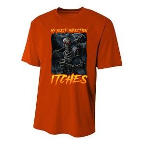 My Yeast Infection Itches Performance Sprint T-Shirt