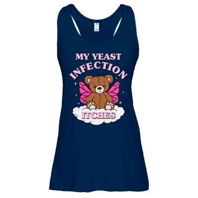 My Yeast Infection Itches Funny Meme Ladies Essential Flowy Tank