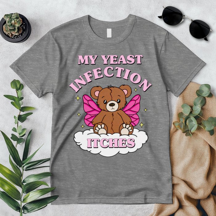 My Yeast Infection Itches Funny Meme Premium T-Shirt
