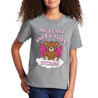 My Yeast Infection Itches Funny Meme Kids T-Shirt