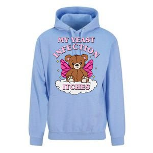 My Yeast Infection Itches Funny Meme Unisex Surf Hoodie