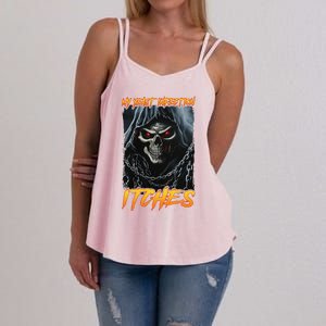 My Yeast Infection Itches Women's Strappy Tank