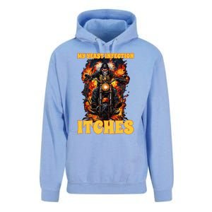 My Yeast Infection Itches Unisex Surf Hoodie