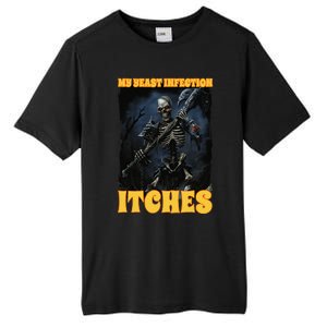 My Yeast Infection Itches Tall Fusion ChromaSoft Performance T-Shirt