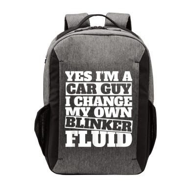Mens Yes I'm A Car Guy, I Change My Own Blinker Fluid Vector Backpack