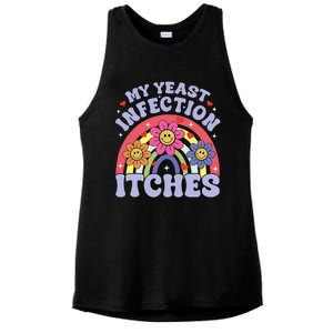 My Yeast Infection Itches Ladies PosiCharge Tri-Blend Wicking Tank