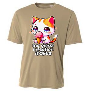 My Yeast Infection Itches Weird Embarrassing Oddly Specific Cooling Performance Crew T-Shirt