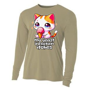 My Yeast Infection Itches Weird Embarrassing Oddly Specific Cooling Performance Long Sleeve Crew