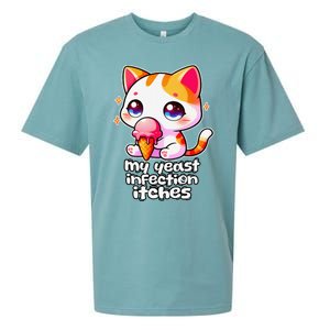 My Yeast Infection Itches Weird Embarrassing Oddly Specific Sueded Cloud Jersey T-Shirt