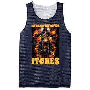 My Yeast Infection Itches Mesh Reversible Basketball Jersey Tank