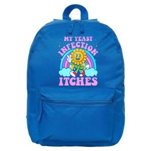 My Yeast Infection Itches 16 in Basic Backpack