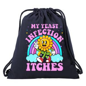 My Yeast Infection Itches Drawstring Bag