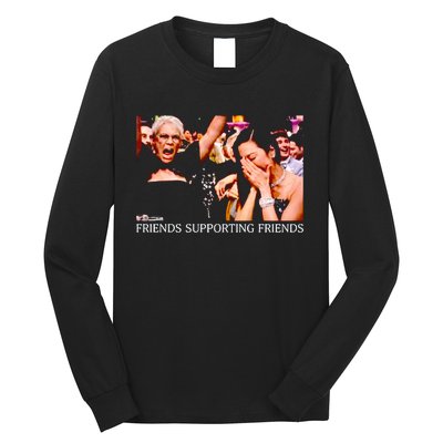 Michelle Yeoh Jamie Lee Curtis Golden Globes Friends Supporting Friends Long Sleeve Shirt