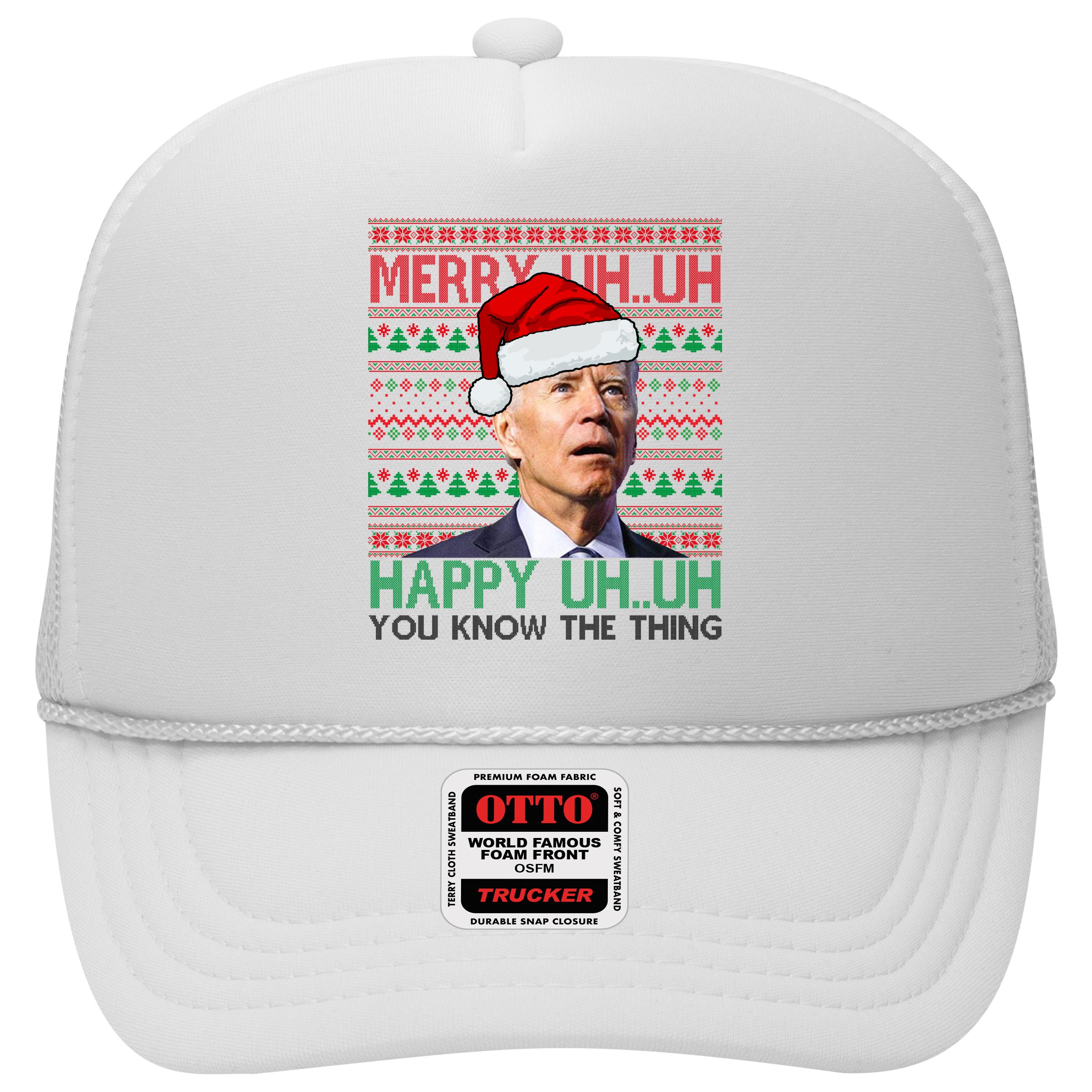 Merry You Know The Thing Funny Joe Biden Christmas Hat