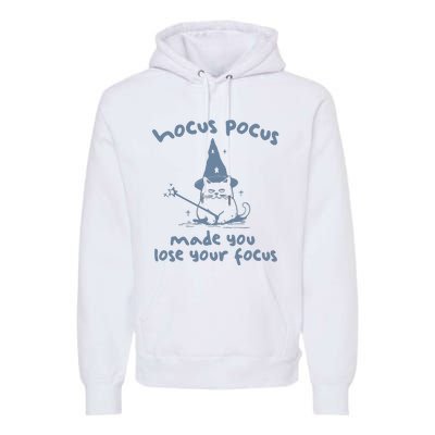 Made You Lose Your Focus Retro Premium Hoodie