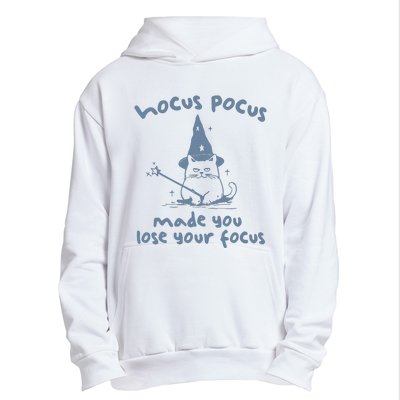 Made You Lose Your Focus Retro Urban Pullover Hoodie