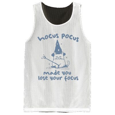 Made You Lose Your Focus Retro Mesh Reversible Basketball Jersey Tank