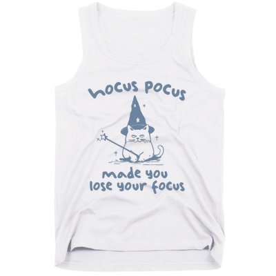 Made You Lose Your Focus Retro Tank Top