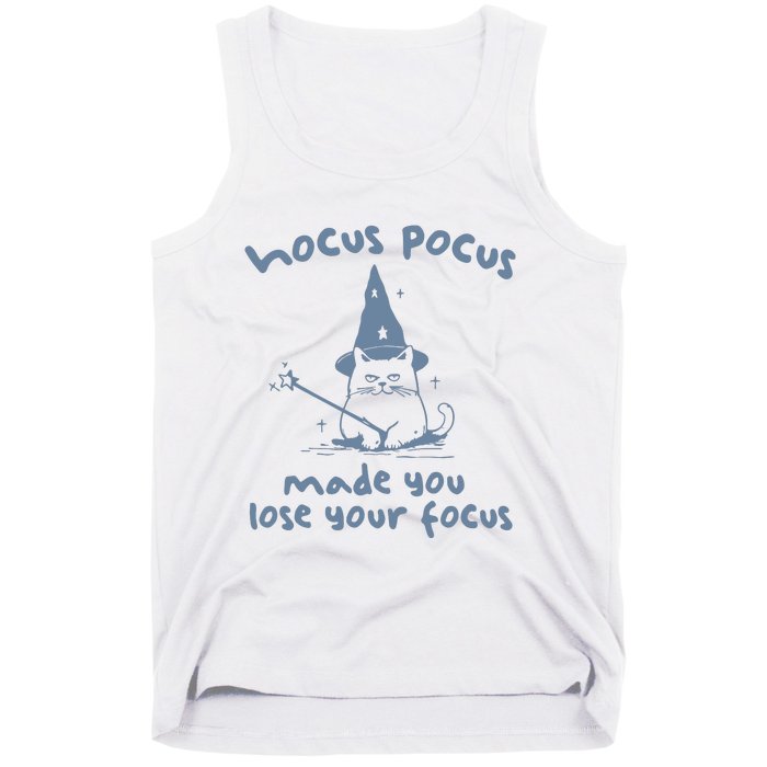 Made You Lose Your Focus Retro Tank Top