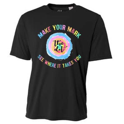 Make Your Mark Dot Day See Where It Takes You The Dot Cooling Performance Crew T-Shirt