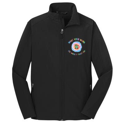 Make Your Mark Dot Day See Where It Takes You The Dot Core Soft Shell Jacket