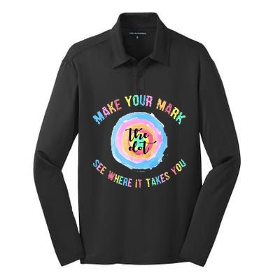 Make Your Mark Dot Day See Where It Takes You The Dot Silk Touch Performance Long Sleeve Polo