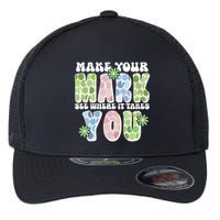 Mark Your Mark See Where It Takes You Dot Day Flexfit Unipanel Trucker Cap