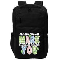 Mark Your Mark See Where It Takes You Dot Day Impact Tech Backpack