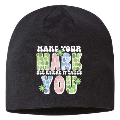 Mark Your Mark See Where It Takes You Dot Day Sustainable Beanie