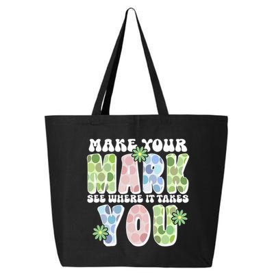 Mark Your Mark See Where It Takes You Dot Day 25L Jumbo Tote