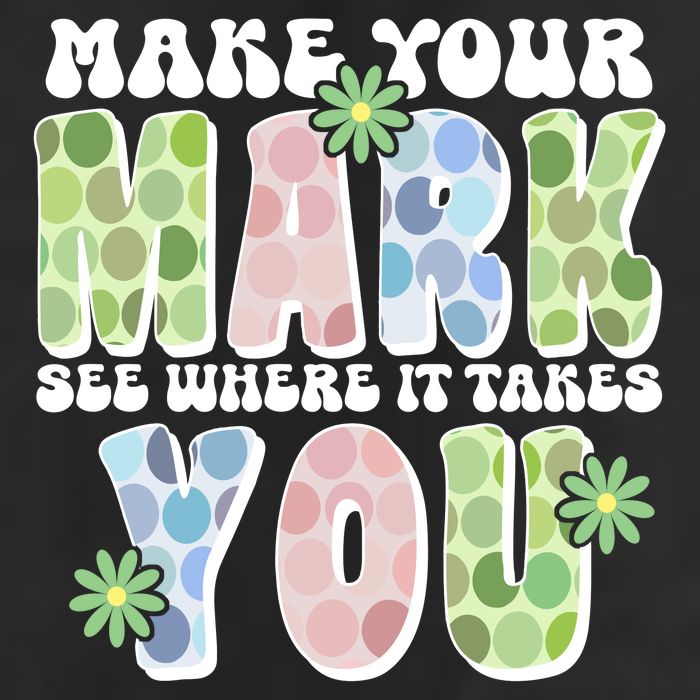 Mark Your Mark See Where It Takes You Dot Day 25L Jumbo Tote