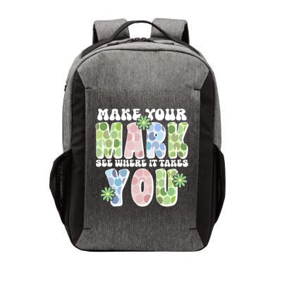 Mark Your Mark See Where It Takes You Dot Day Vector Backpack