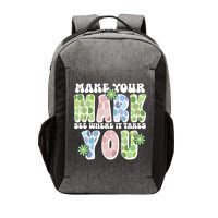Mark Your Mark See Where It Takes You Dot Day Vector Backpack