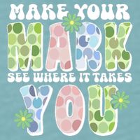 Mark Your Mark See Where It Takes You Dot Day Sueded Cloud Jersey T-Shirt