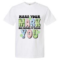 Mark Your Mark See Where It Takes You Dot Day Garment-Dyed Heavyweight T-Shirt