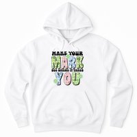 Mark Your Mark See Where It Takes You Dot Day Hoodie