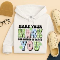 Mark Your Mark See Where It Takes You Dot Day Hoodie