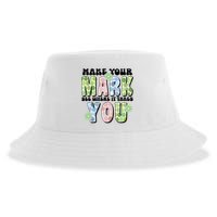 Mark Your Mark See Where It Takes You Dot Day Sustainable Bucket Hat